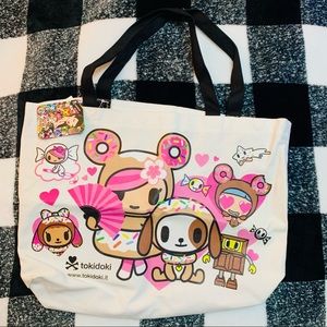 NWT tokidoki Donutella Donutino tote